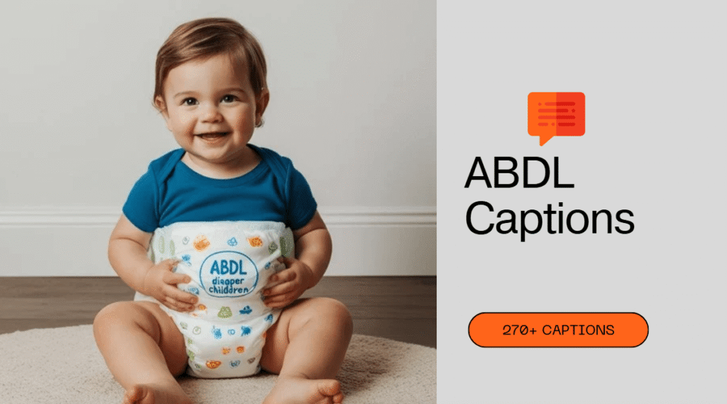 270+ ABDL Captions for 2025 - Funny, Cute, Naughty & More!