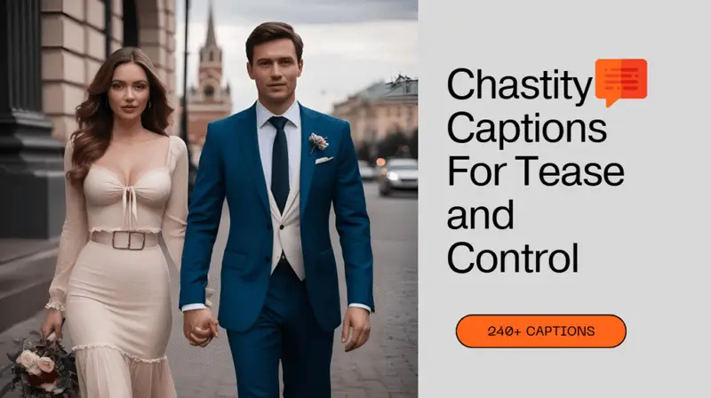300+ Chastity Captions For Tease, Control, and Denial!