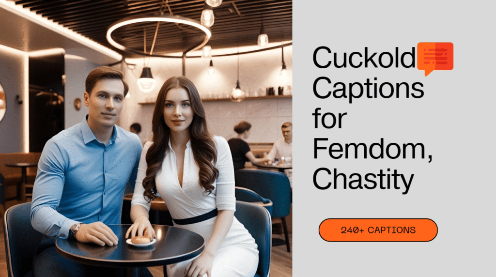 Top 400+ Cuckold Captions for Femdom, Chastity & More!